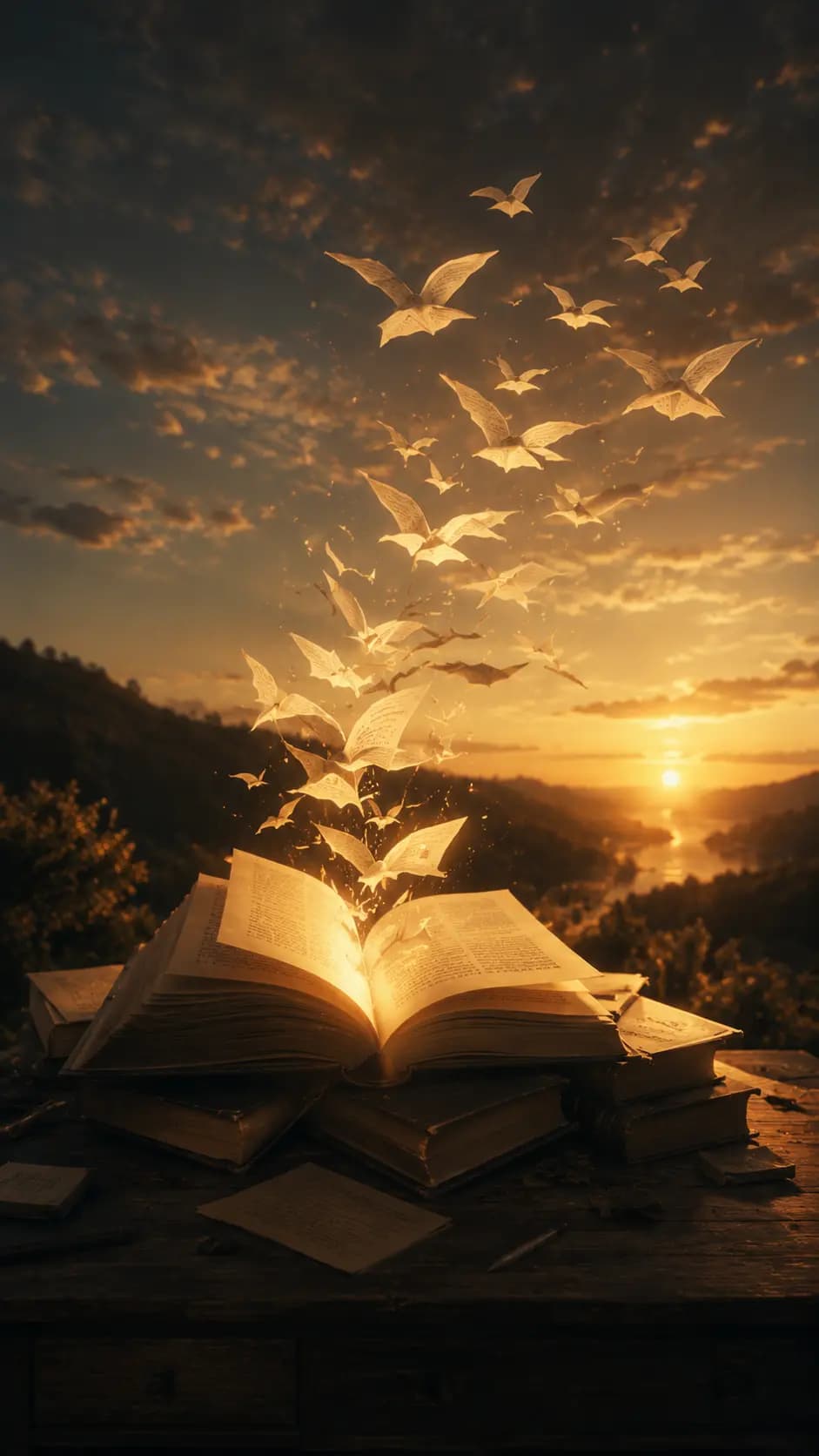 Открытая книга как карта будущих глав